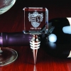 Square Crystal Wine Stopper