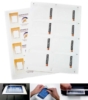 Laser Printable Badge Material - Printable Card Sheets, Multi-Up - 2.125