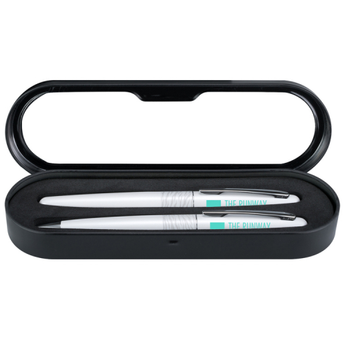 MR Metropolitan Gel Roller & Ball Point 2-Piece Gift Set