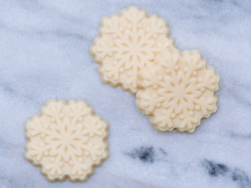 White Chocolate Snowflakes