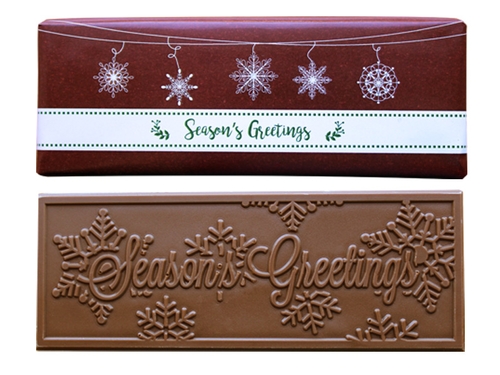 Milk Chocolate Season's Greetings Wrapper Bar