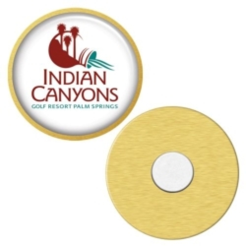 Vibraprint® Round Magnetic Lapel Pins (1