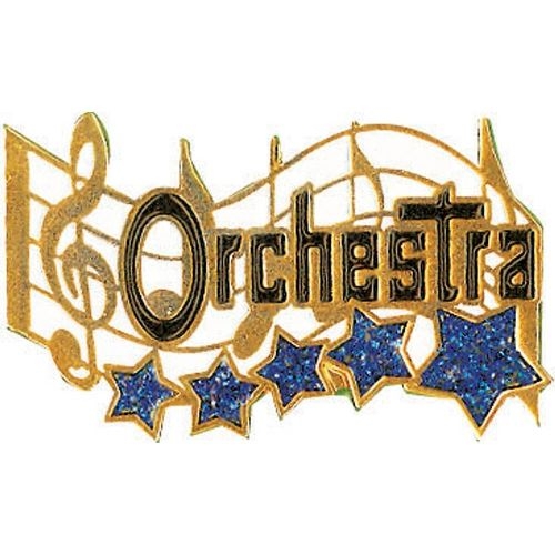 Orchestra Music Award Lapel Pin (1-1/4