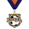 Custom Power Stamped® Brass Medallions (2
