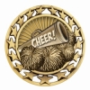 Antique Cheerleading Star Medal (2-1/2