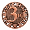 Antique 3rd Place Star Medal (2-1/2