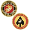 Texture Tone™ Marine Double Sided Coin (1-3/4