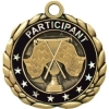 Vibraprint® Crossed Flags Quali-Craft Medallion (2-1/2