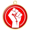 Vibraprint® Bright Gold Medallion (1-1/8