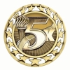 Antique 5K Star Medal (2-1/2