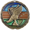 Antique Track Color Epoxy Medallion (2-1/2
