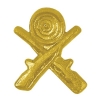 Crossed Rifles Chenille Lapel Pin