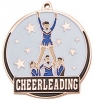 Bright Gold Cheerleader High Tech Medallion (2