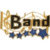 Band Music Award Lapel Pin (1-1/4