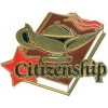 Gold Citizenship Lapel Pin (1-1/4