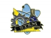 Bright Gold Educational STEM Lapel Pin (1-1/8