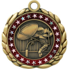 Vibraprint™ Football Quali-Craft Medallion (2-1/2