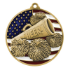 Patriotic Cheer Medallions 2-3/4