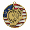 Patriotic Track Medallions 2-3/4