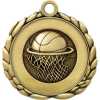 Basketball Quali-Craft Medallion (2-1/2