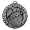 Antique Archery Wreath Award Medallion (2-3/4