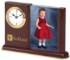 Clock - Piano Wood Clock with Picture Frame