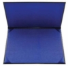 Leatherette Certificate Holder - Double-Padded Certificate Holder with Navy Blue Fabric Lining