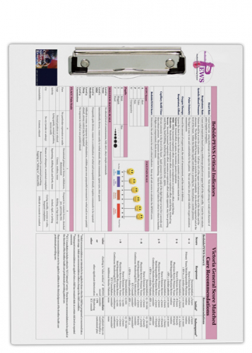 Colour Acrylic Clipboard w/ 4 Colour Process (9 1/2