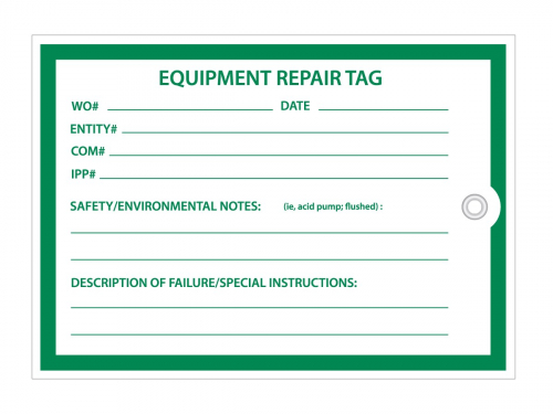 Security Tyvek Identification Rectangular. Screen-printed, 10.1 to 15 sq/in