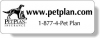 Stock Shape White Matte Polypropylene Roll Labels - Rectangle (1.25