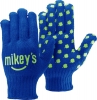 Royal Blue Knit Gloves w/Step & Repeat Imprint