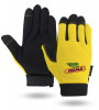 Touchscreen Yellow Mechanics Gloves