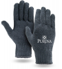 Gray Knit Gloves- Import Program