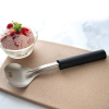 Ice Cream Scoop w/ Black Stainless Steel Resin Handle
