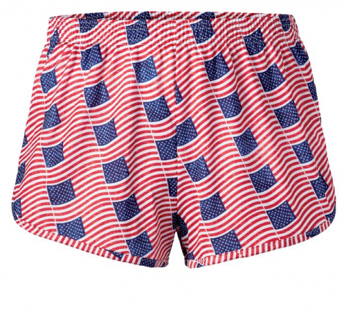 Soffe® Old Glory Printed Ranger Panty Shorts