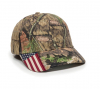 Structured with Camo Flag Visor Insert Pro Mid Crown