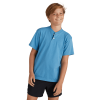 Soffe® Youth 2-Button 50/50 Henley Shirt