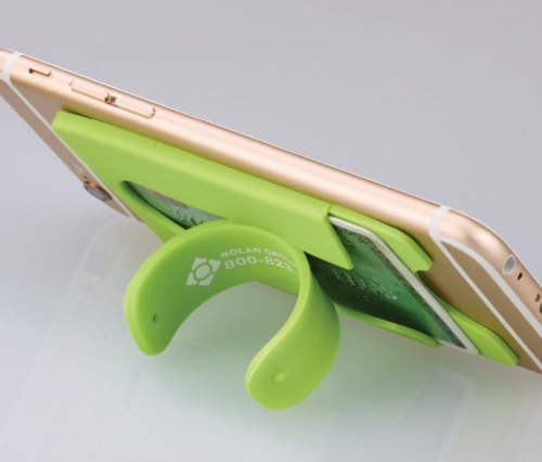 Silicone Phone Wallet With Stand