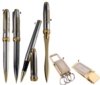 Inluxus™ Executive Twist Action Ballpoint Pen w/Gold Appointments