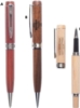 Inforest™ Flat Top Wood Ballpoint Pen & Mechanical Pencil Set
