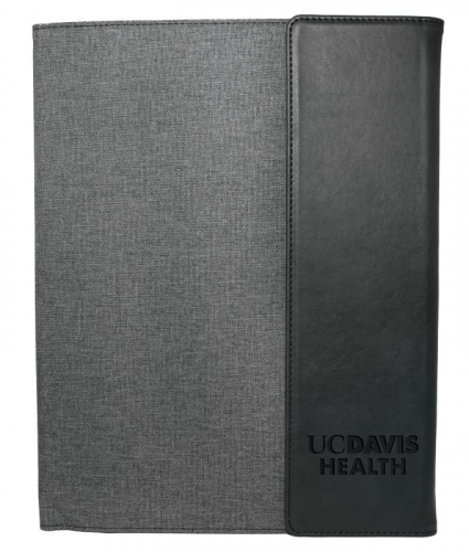 Gray Leatherette Portfolio