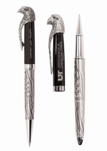 Eagle Bust™ Ballpoint Pen & Rollerball Pen Set