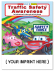 Traffic Safety Awareness Coloring and Activity Book