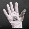 Silver Sequined Glove - Left Hand