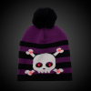 Skull and Crossbones LED Knit Hat