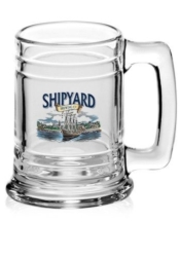 15 oz. Libbey Maritime Glass Beer Mugs