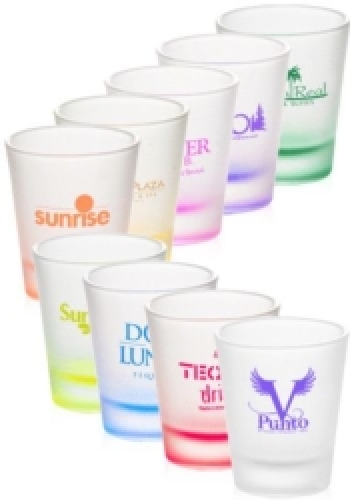 2 oz. Frosted Glass Shot Glasses