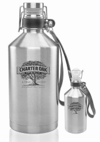 64 oz Canteen Stainless Steel Beer Growlers