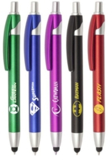 Linux Click Action Plastic Stylus Pen