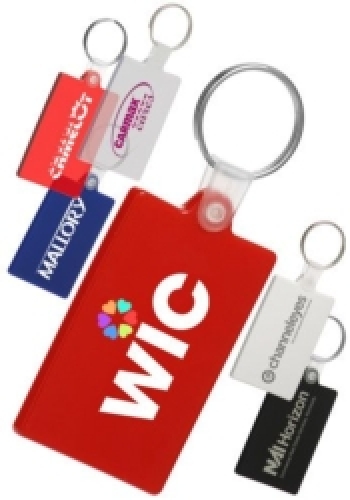 Rectangle Soft Keychains